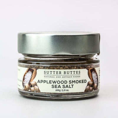 Applewood Smoked Sea Salt - Sutter Buttes Olive Oil