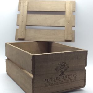 Wooden Gift Crate - Sutter Buttes Olive Oil