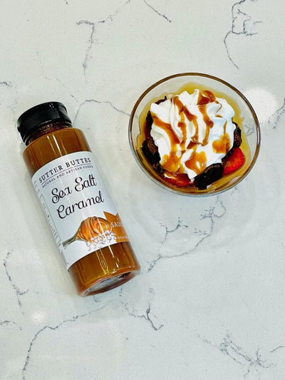 
                    
                      Sea Salt Caramel Sauce | Rich & Decadent Small-Batch Dessert Topping - Sutter Buttes Olive Oil
                    
                  