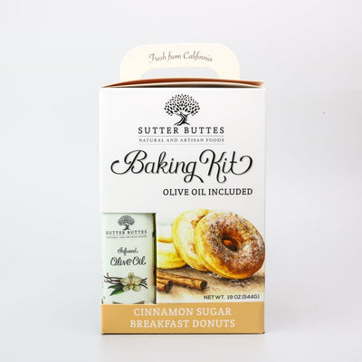 Cinnamon Sugar Donut Baking Kit - Sutter Buttes Olive Oil