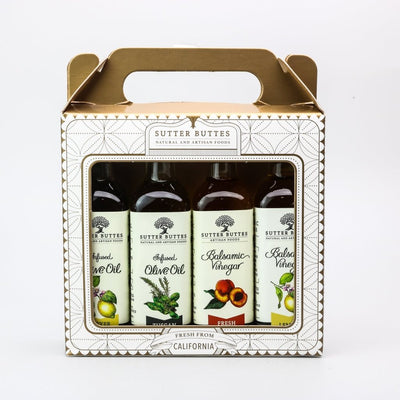 Copper & White Mini Sampler Gift Set (H23) - Sutter Buttes Olive Oil
