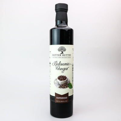 
                    
                      Espresso Balsamic Vinegar - Sutter Buttes Olive Oil
                    
                  