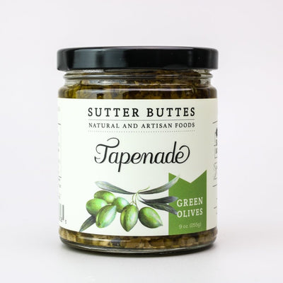 California Green Olive Tapenade - Sutter Buttes Olive Oil