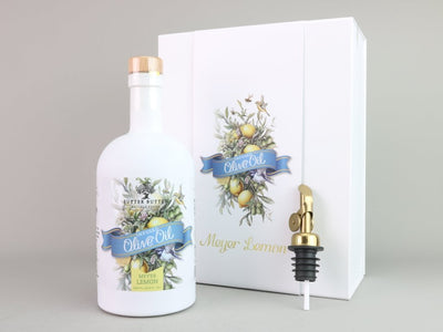 Meyer Lemon Signature Bottle Olive Oil Set - Sutter Buttes Olive Oil