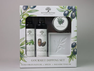 Dipping Gift Set With Spices - Sutter Buttes Olive Oil