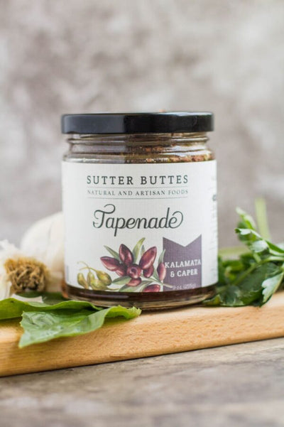 
                    
                      Kalamata & Caper Tapenade | Light Savory California Olive Spread - Sutter Buttes Olive Oil
                    
                  