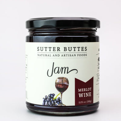Merlot Wine Jam - Sutter Buttes Olive Oil