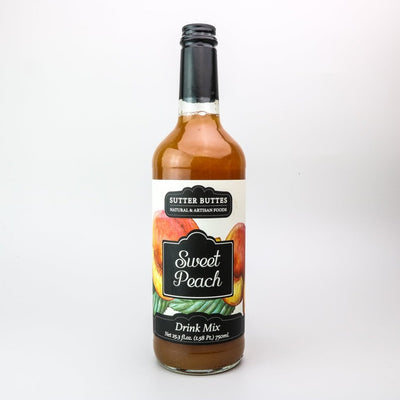 Sweet Peach Cocktail Mixer - Sutter Buttes Olive Oil