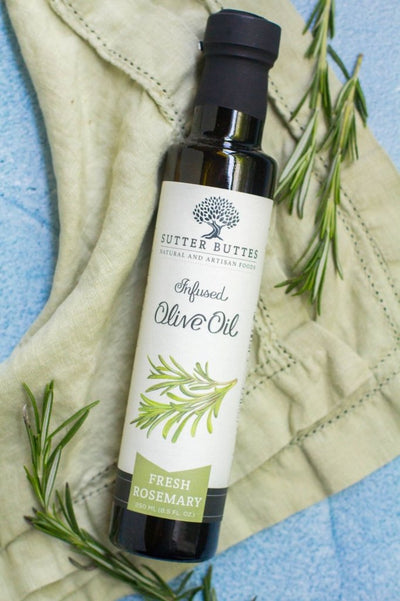 
                    
                      Rosemary Infused Extra Virgin Olive Oil - Sutter Buttes Olive Oil
                    
                  