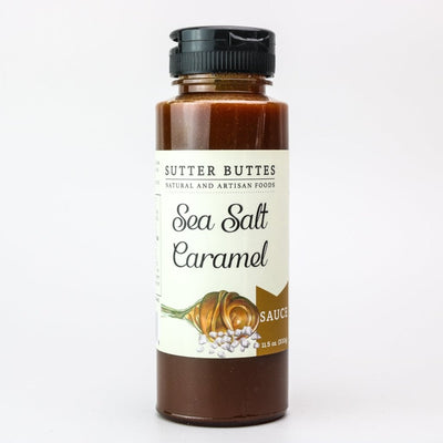 Sea Salt Caramel Sauce - Sutter Buttes Olive Oil