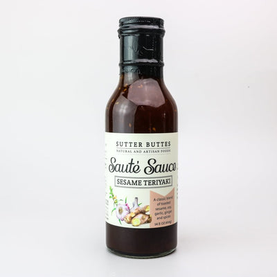 Sesame Ginger Teriyaki Sauce - Sutter Buttes Olive Oil