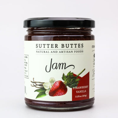 Strawberry Vanilla Jam - Sutter Buttes Olive Oil