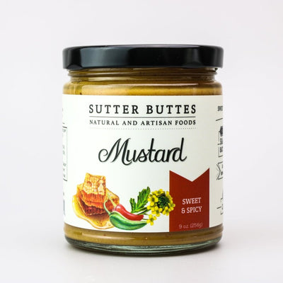 Sweet & Spicy Mustard - Sutter Buttes Olive Oil