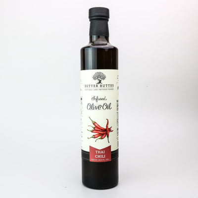 
                    
                      Thai Chili Infused Extra Virgin Olive Oil - Sutter Buttes Olive Oil
                    
                  
