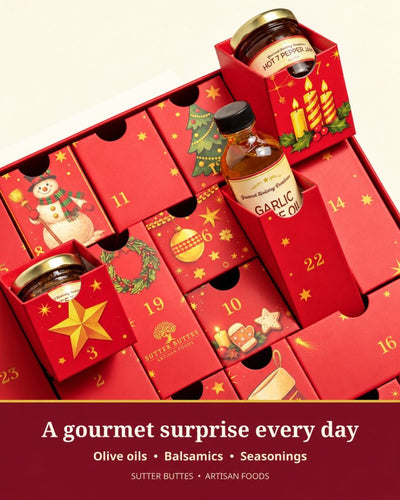 
                    
                      24 Days of Gourmet Entertaining Advent Calendar - Sutter Buttes Olive Oil
                    
                  