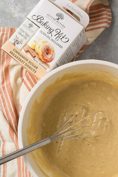 
                    
                      Cinnamon Sugar Donut Baking Kit - Sutter Buttes Olive Oil
                    
                  