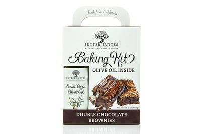 Double Chocolate Brownie Baking Kit - Sutter Buttes Olive Oil