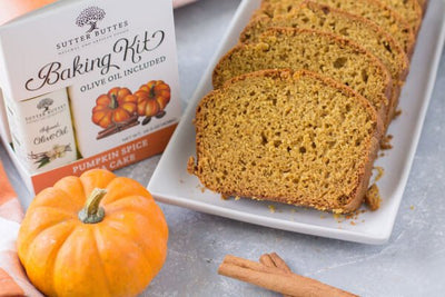 
                    
                      Pumpkin Spice Olive Oil Cake Mix - Sutter Buttes Olive Oil
                    
                  