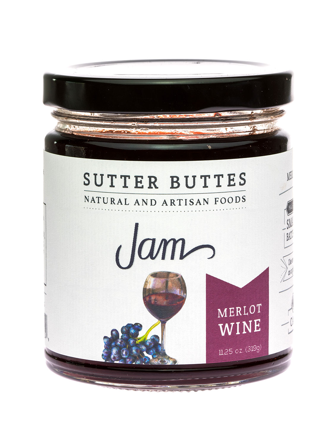 Merlot Wine Jam Sutter Buttes Olive Oil Company
