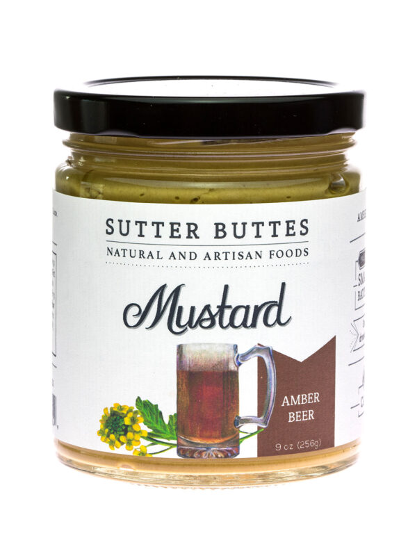 sutter buttes Amber-Beer mustard