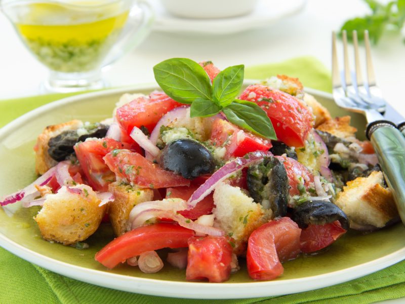 Panzanella (Tuscan Bread Salad)