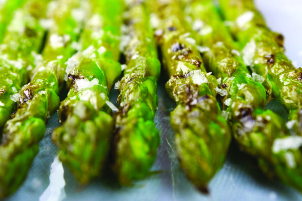 seasoned asparagus