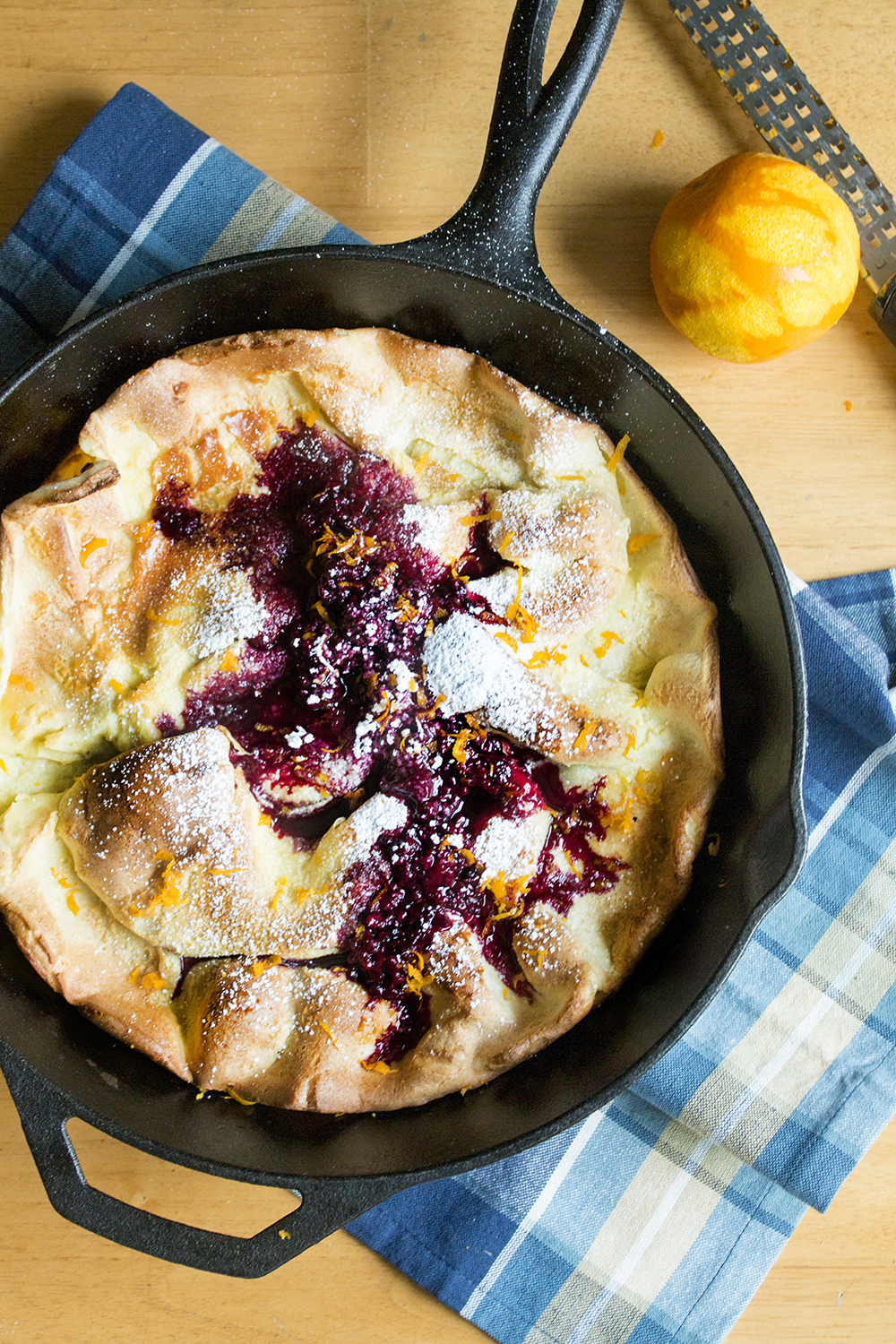 Dutch Baby (German Pancake) - Sutter Buttes Olive Oil Company