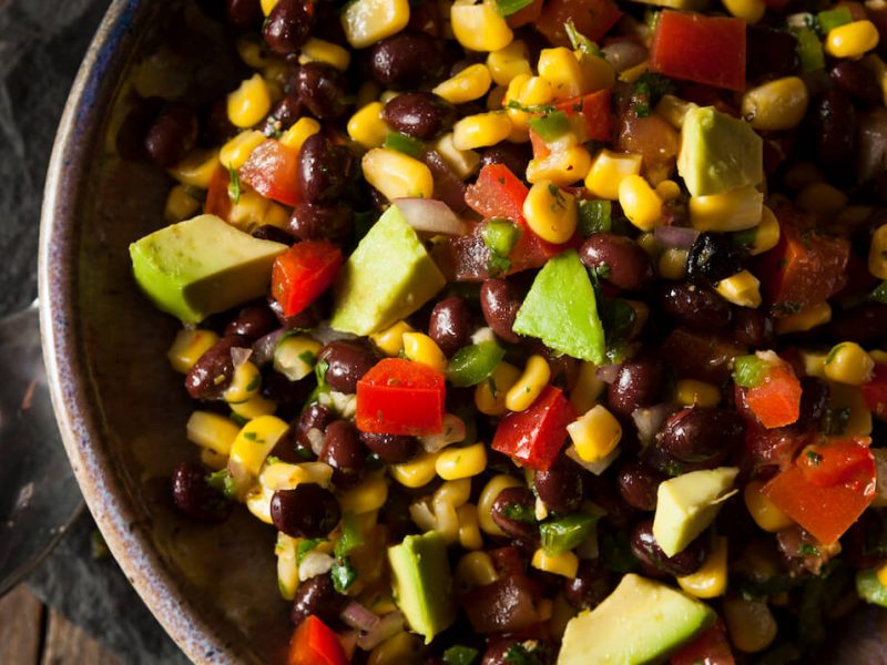 Black Bean & Corn Salsa (Texas Caviar) - Sutter Buttes Olive Oil Company