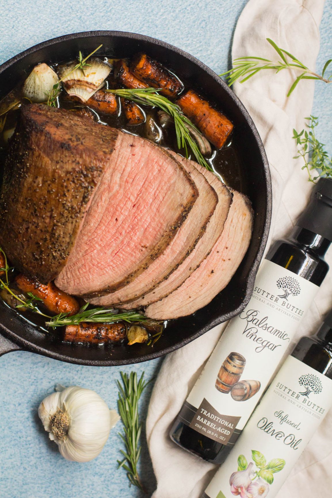 Garlic Herb Roast - Sutter Buttes Olive Oil Company