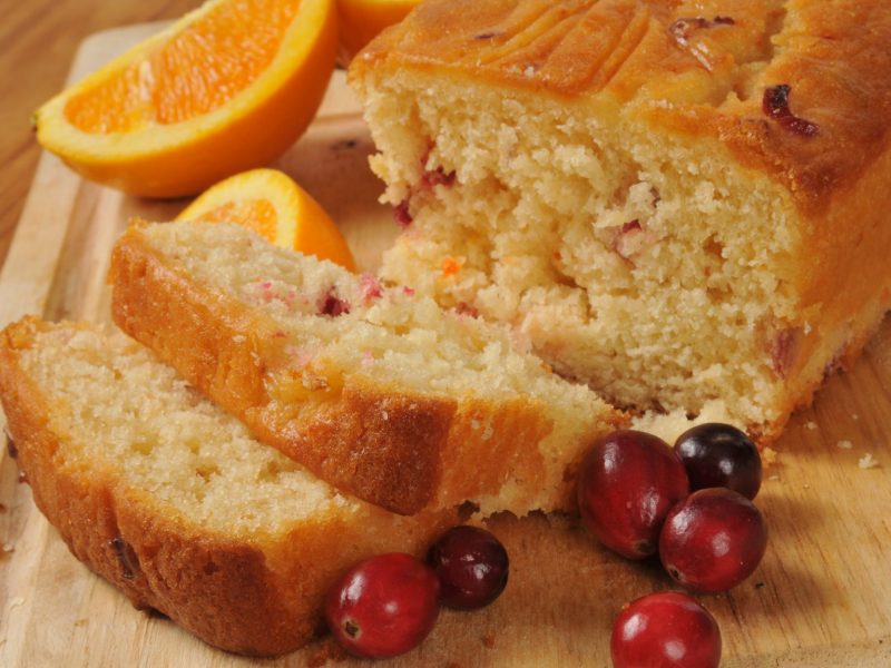 Cranberry Orange Loaf Cake