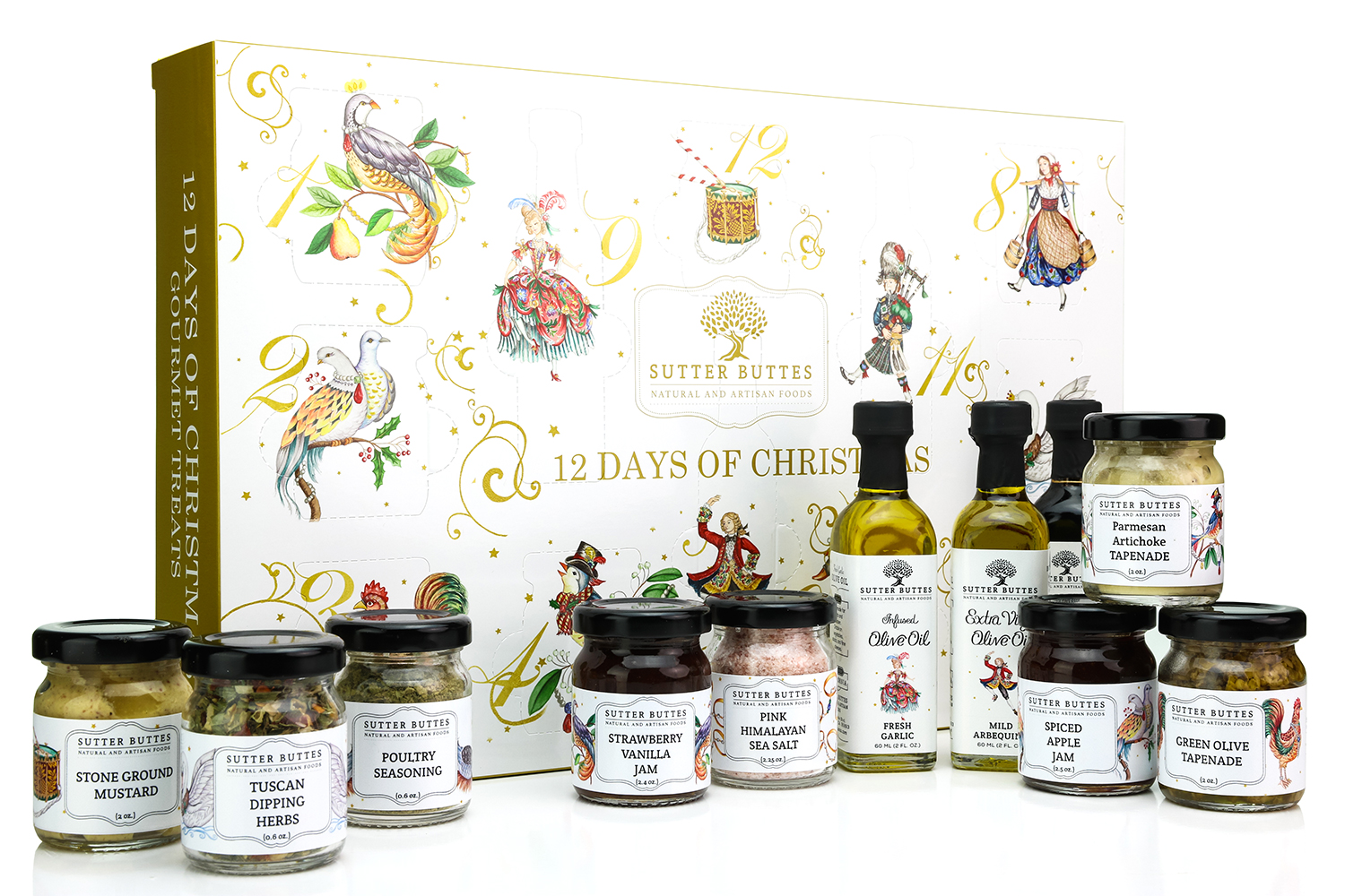 Olive Oil & Seasoning Blend Gift Set Gourmet Dipping Set Holiday